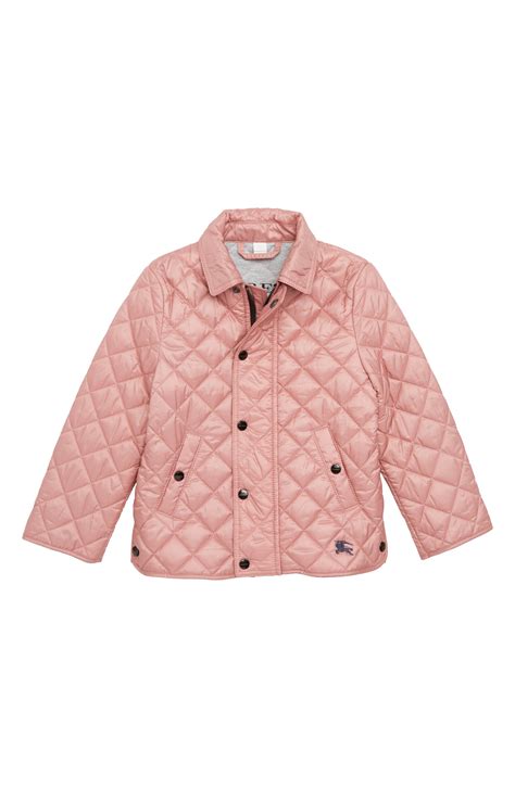 burberry kid jacket|Burberry girls' diamond quilted jacket.